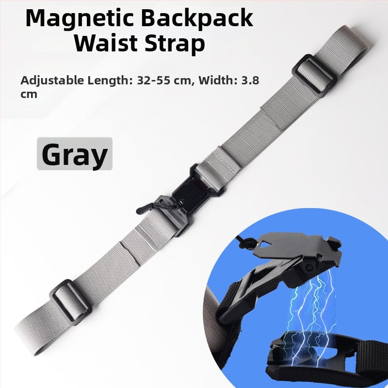 Plecu siksnas fiksēšanas sprādze mugurai, pretslīdošs siksniņš, dzelzs materiāls, vienkrāsains raksts, 2024. gada pavasaris