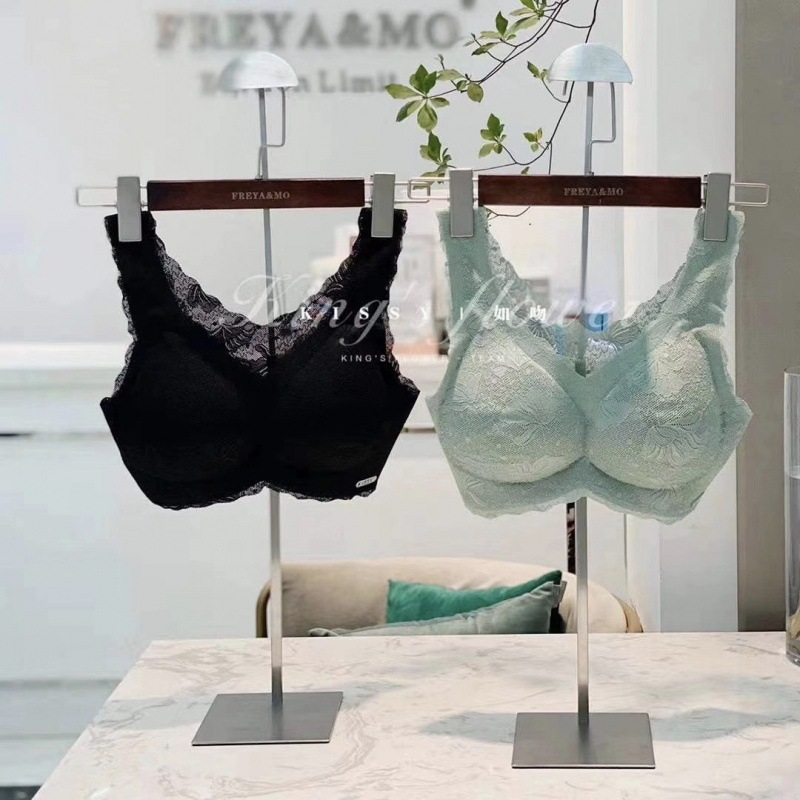 Bezvadu push-up krūštura komplekts, 3/4 kauss, vidēja formas kupols, fiksētas dubultās plecu siksnas, Lycra Spandex audums