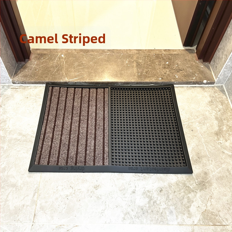 Įėjimo gumos kilimėlis, neslidus paviršius, dezinfekcija, plaunamas, šiuolaikiškai minimalistinis stilius, prekės ženklas YMO