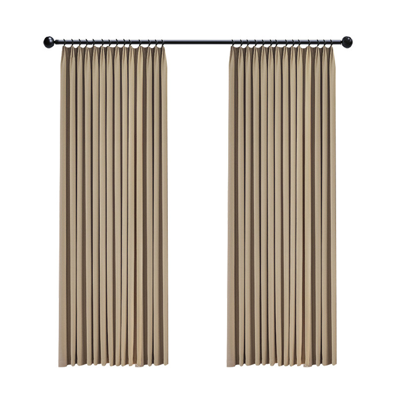 Elektronikus blackout függönyök konopával imitált anyagból, hotell-stílus, 100% árnyékolás, kompozit anyag, nappalira, hálószobára, dolgozószobára, étteremre, bejáratra és kereskedelmi terekre