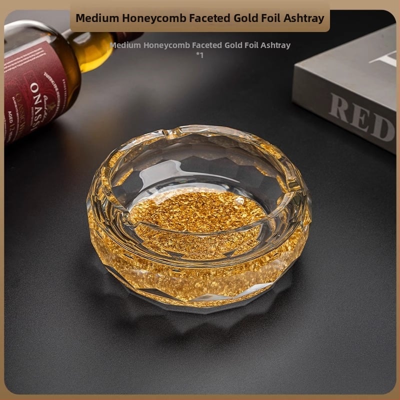 Γυάλινο βαθύ τασάκι — Διακόσμηση και Αποθήκευση, Στυλ Μινιμαλιστικό έως Φως Πολυτέλεια, κατάλληλο για Οικία, Σαλόνι, KTV, Μπαρ ή Ξενοδοχείο