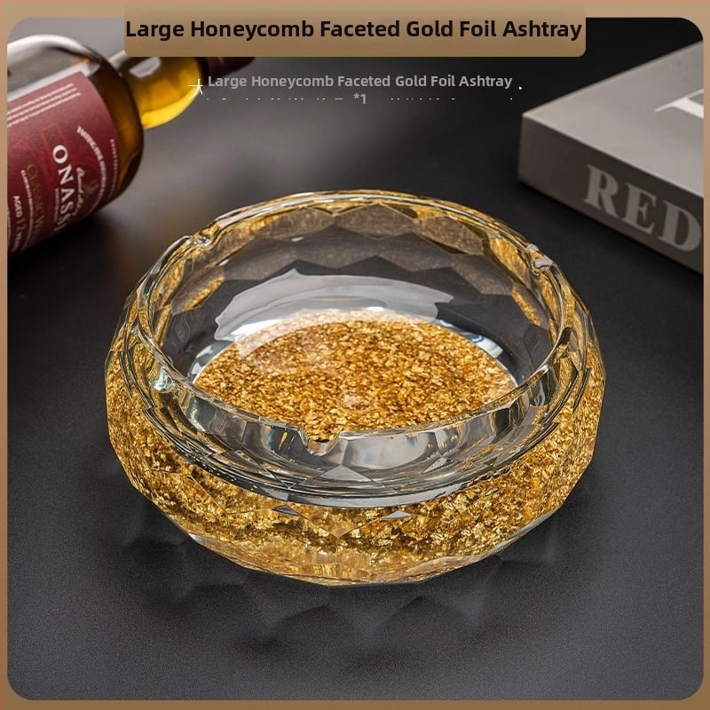 Γυάλινο βαθύ τασάκι — Διακόσμηση και Αποθήκευση, Στυλ Μινιμαλιστικό έως Φως Πολυτέλεια, κατάλληλο για Οικία, Σαλόνι, KTV, Μπαρ ή Ξενοδοχείο