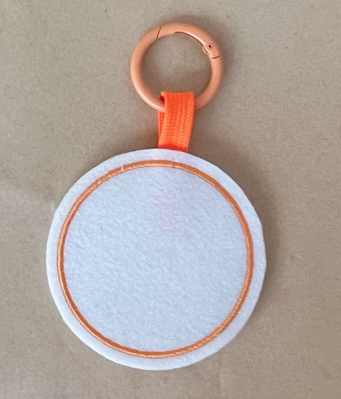 Filca apaļš atslēgu piekariņš bērniem, pavasaris 2024