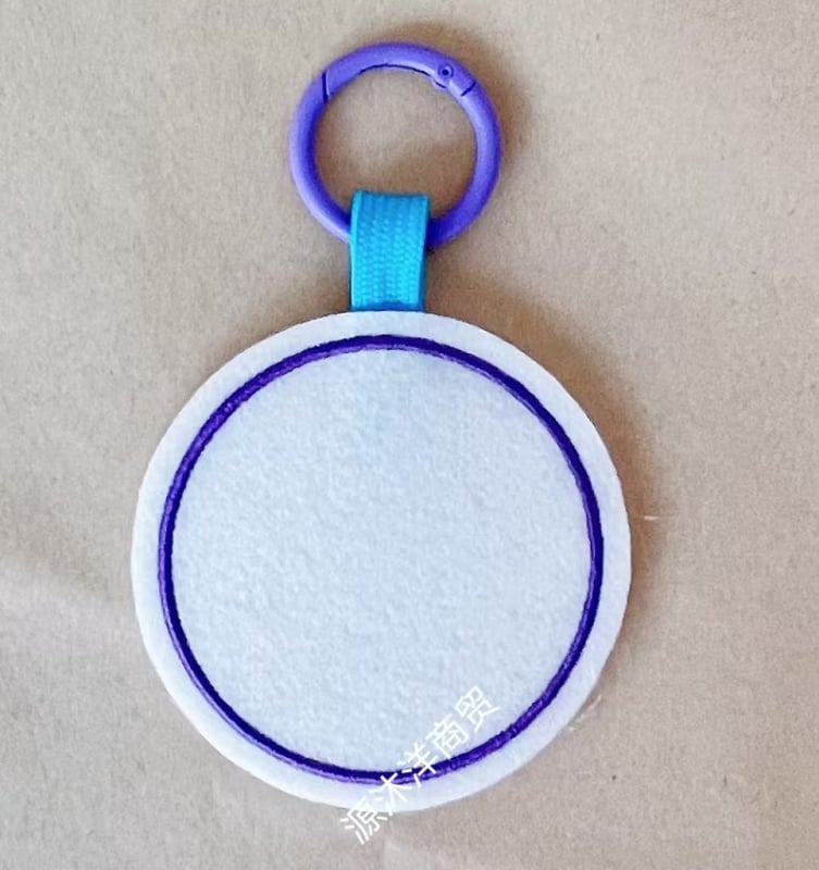 Filca apaļš atslēgu piekariņš bērniem, pavasaris 2024