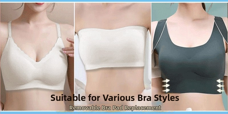 Krūšu spilventiņi - Nailons, biezināti, nemanāmi zem apģērba, elpojoši, palielina apjomu