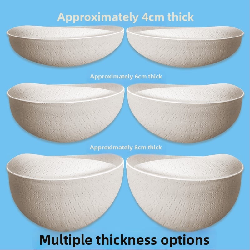 Krūšu spilventiņi - Nailons, biezināti, nemanāmi zem apģērba, elpojoši, palielina apjomu