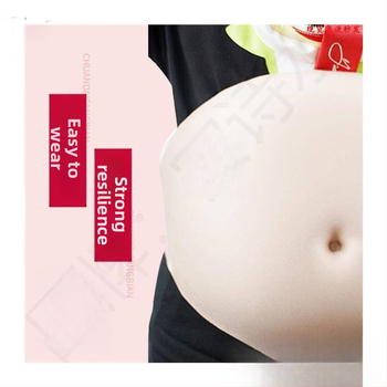 Silikona grūtnieces vēdera rekvizīts fotogrāfijām – biezināts, 2024. gada rudens, zīmols: Cits