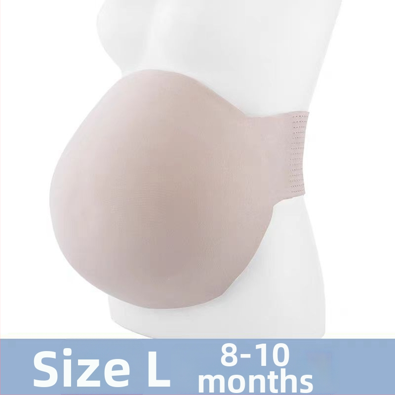 Silikona grūtnieces vēdera rekvizīts fotogrāfijām – biezināts, 2024. gada rudens, zīmols: Cits