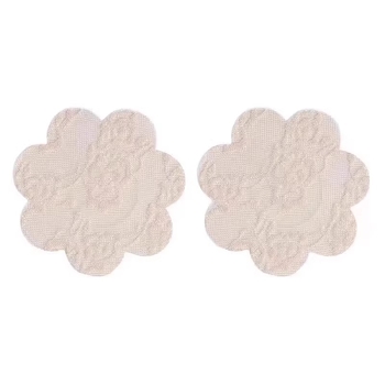 Mežģīņu krūšu plāksteri, elpojoši, ultra plāni, zieda forma, seksīgs stils