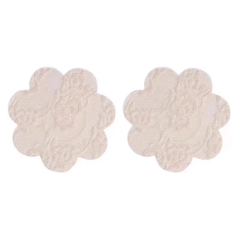 Mežģīņu krūšu plāksteri, elpojoši, ultra plāni, zieda forma, seksīgs stils