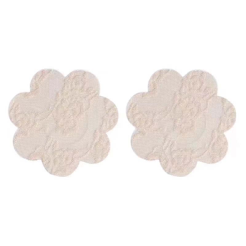 Mežģīņu krūšu plāksteri, elpojoši, ultra plāni, zieda forma, seksīgs stils