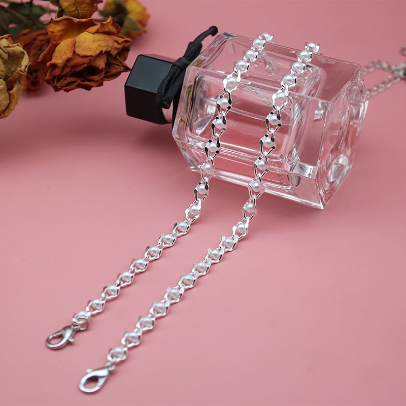 Metāla plecu josta Hanfu ar rhinestone kristāliem un pērles, regulējama vienas rindas neredzama plecu siksna