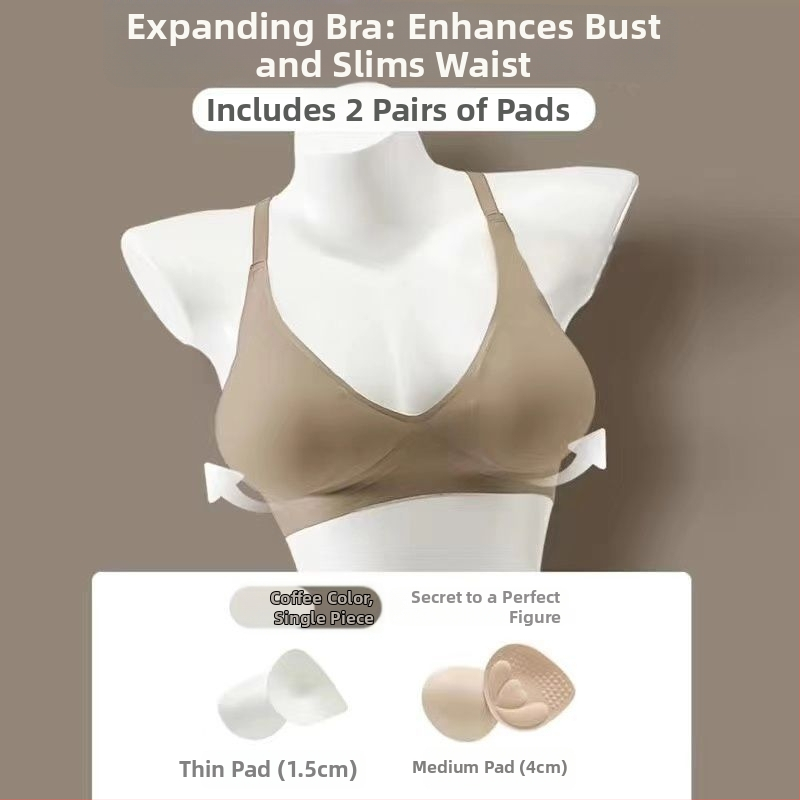 Nailona krūšturis ar 3/4 kausu, augšējais plānais un apakšējais biežais veids, fiksētas dubultās plecu siksnas, bez muguras šuvēm