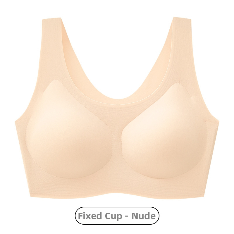 Bešuvju sporta krūšturis push-up, 3/4 kauss, plānas formētas krūzes, fiksētas dubultās lences, bez metāla gredieniem