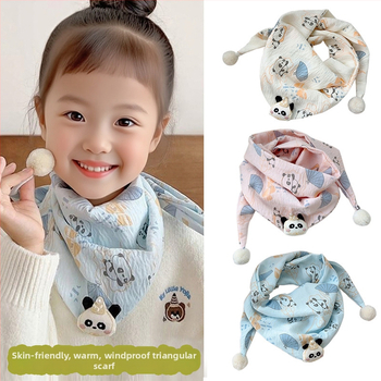 Trīsstūra šalle no kokvilnas, twill audums, režģa raksts, tie-dye apstrāde, saglabā siltumu.