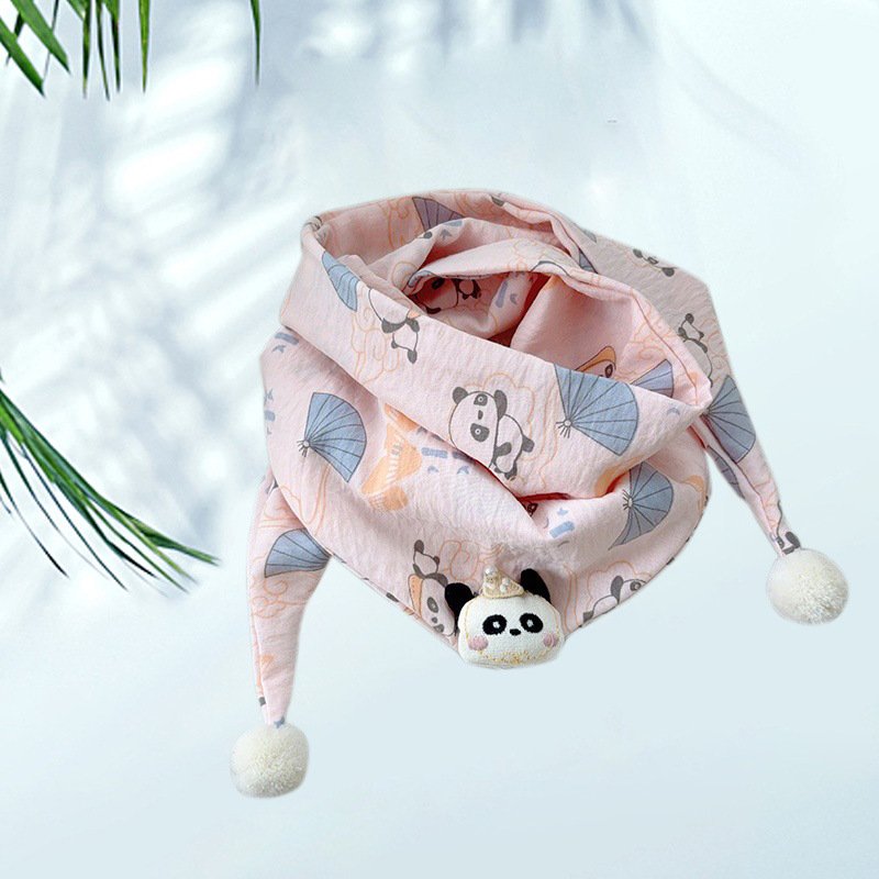 Trīsstūra šalle no kokvilnas, twill audums, režģa raksts, tie-dye apstrāde, saglabā siltumu.