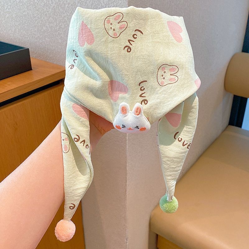 Trīsstūra šalle no kokvilnas, twill audums, režģa raksts, tie-dye apstrāde, saglabā siltumu.