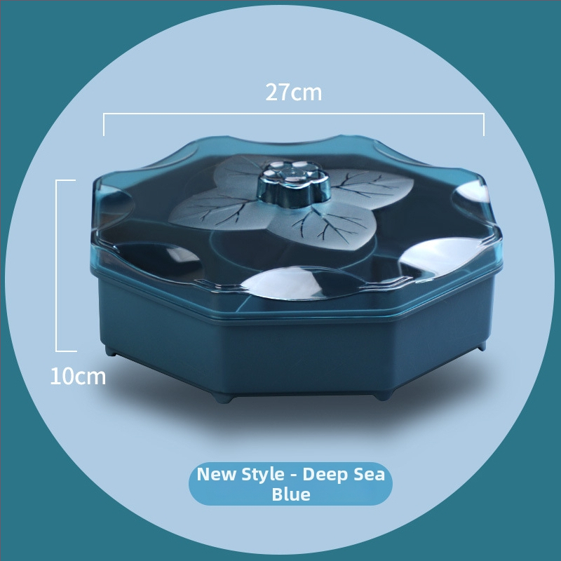 Augļu šķīvis ar vāku, Kang Zhixing zīmols, daudzslāņu nodalījumi, mūsdienīgs minimālisma stils, 2023 vasara