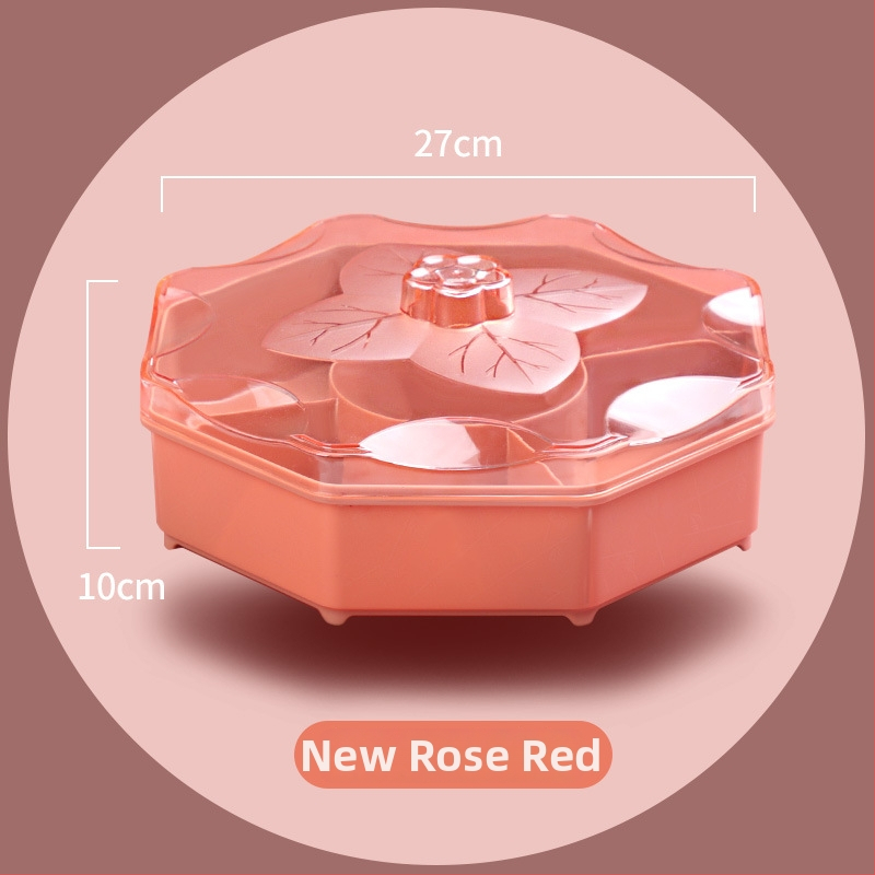 Augļu šķīvis ar vāku, Kang Zhixing zīmols, daudzslāņu nodalījumi, mūsdienīgs minimālisma stils, 2023 vasara