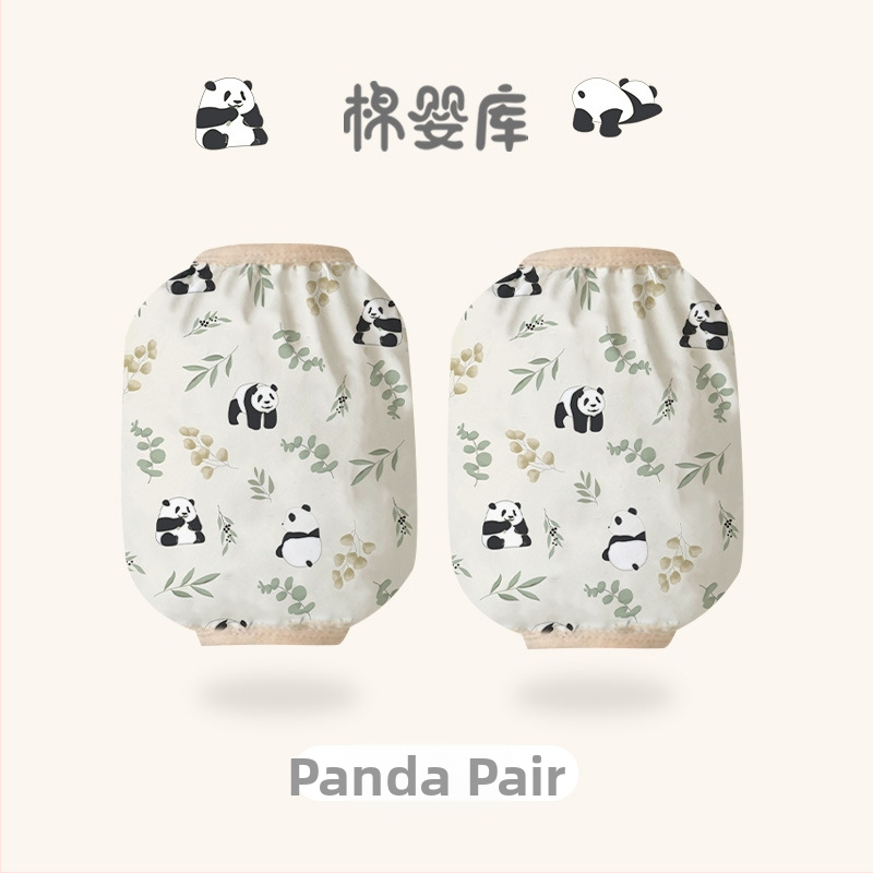 Ūdensizturīgi bērnu piedurknes aizsargi, karikatūras raksts, visu sezonu, vecuma grupai 1–8 gadi, Cotton Baby Library