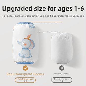 Bērnu ūdensnecaurlaidīgi roku pārvalki, ātri žūst, pret netīrumiem, karikatūras raksts, poliesters, vecums 0–8 gadi, visiem gadalaikiem