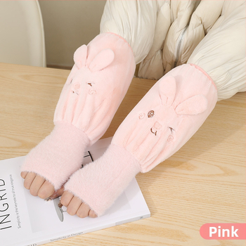 Bērnu rakstāmroku sargi rudens–ziemas sezonai, pret netīrumiem, siltas, karikatūru stilā