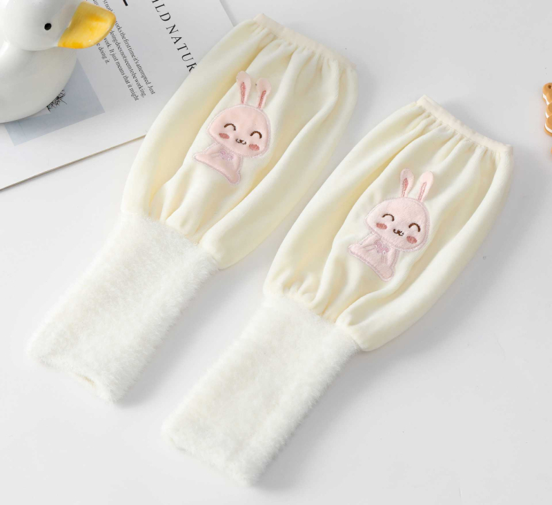 Bērnu rakstāmroku sargi rudens–ziemas sezonai, pret netīrumiem, siltas, karikatūru stilā