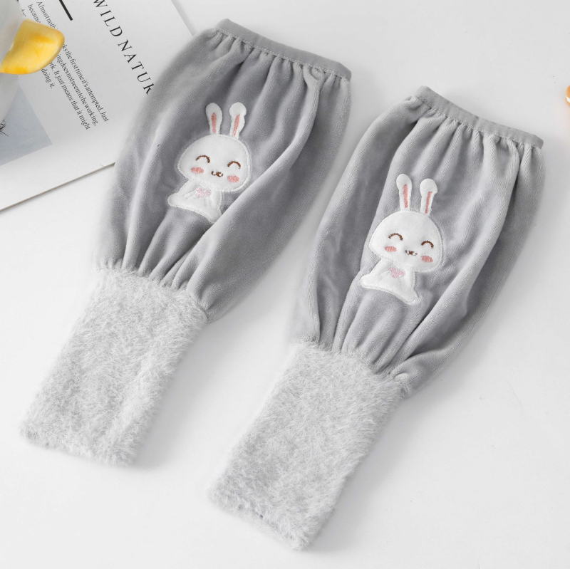 Bērnu rakstāmroku sargi rudens–ziemas sezonai, pret netīrumiem, siltas, karikatūru stilā