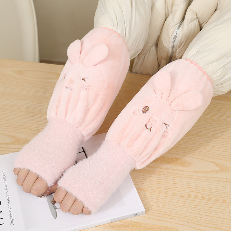 Bērnu rakstāmroku sargi rudens–ziemas sezonai, pret netīrumiem, siltas, karikatūru stilā