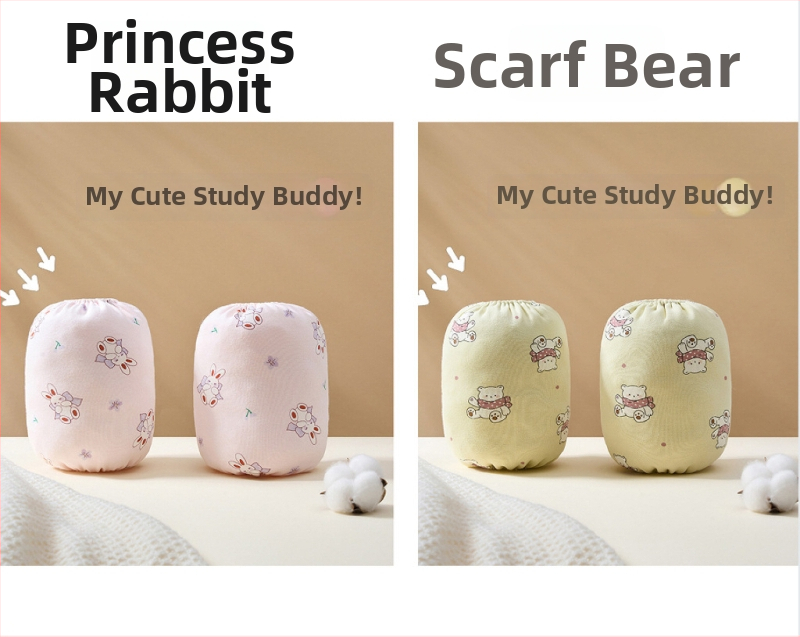 Bērnu roku piedurknes – 100% kokvilna, pret netīrumiem, rudens–ziema, karikatūras raksts, vecuma grupa 8–13 un 13+ gadi