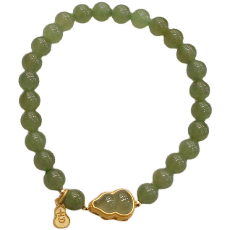 Brățară din Jad Hetian pentru femei, stil național, retro literatură și artă