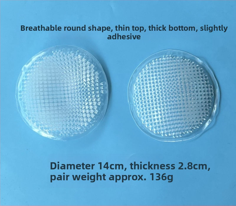 Silikona krūšu spilventiņš ar iebūvētu ielikni (Materiāls: Silikons; Biezums: Palielināšana; Funkcija: Palielināšana; Izlaidums: 2018)