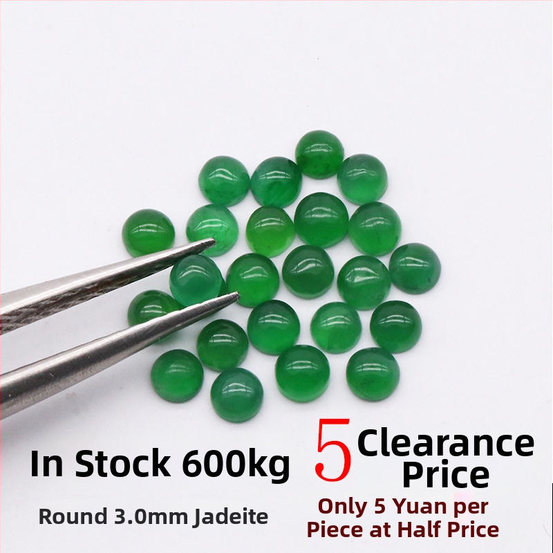 Natūralus nefrito žiedas, apvalus brangakmenis, VS skaidrumas, nefrito brangakmenis, Naujas Kinijos stilius