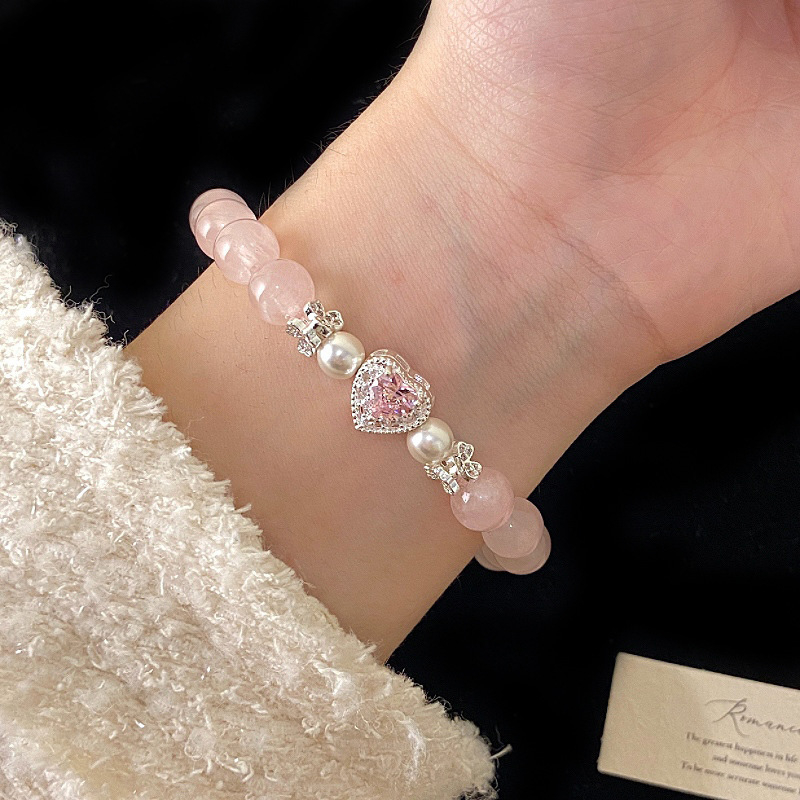 CHENDA narukvica od perli - ručna izrada, geometrijski oblik, ženski korejski stil