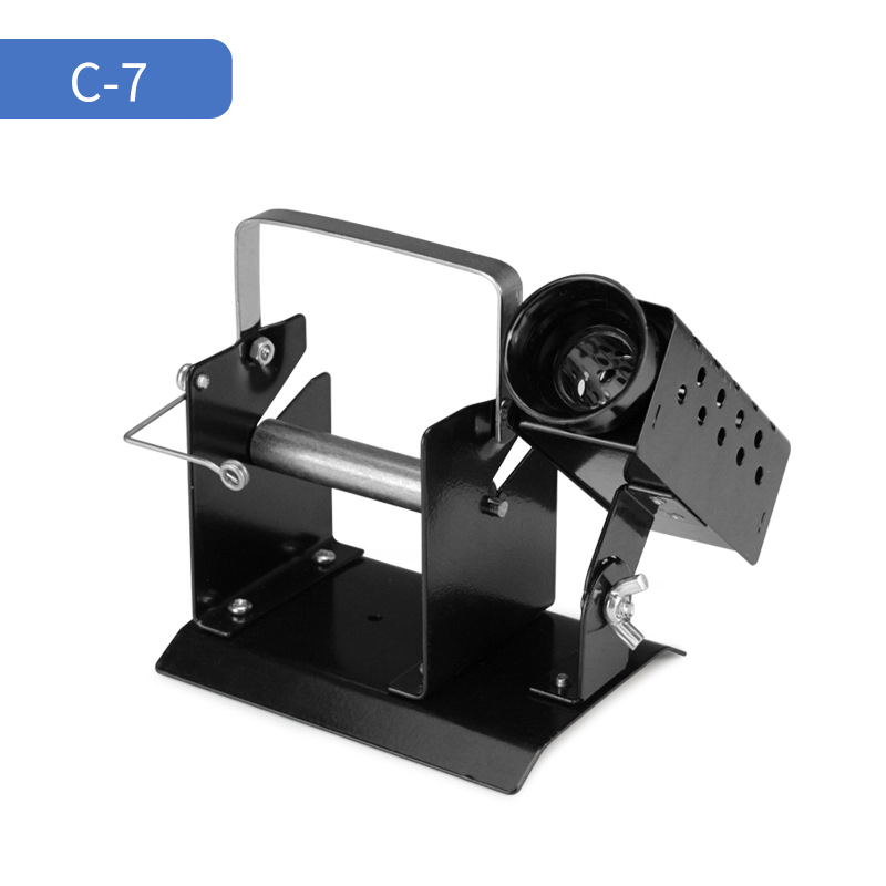 HB Pilnmetāla lodāmura statīvs – daudzfunkcionāls 3-1, smags, 936 statīvs un lodēšanas vada turētājs