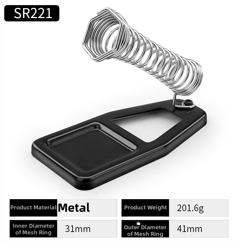 HB Pilnmetāla lodāmura statīvs – daudzfunkcionāls 3-1, smags, 936 statīvs un lodēšanas vada turētājs