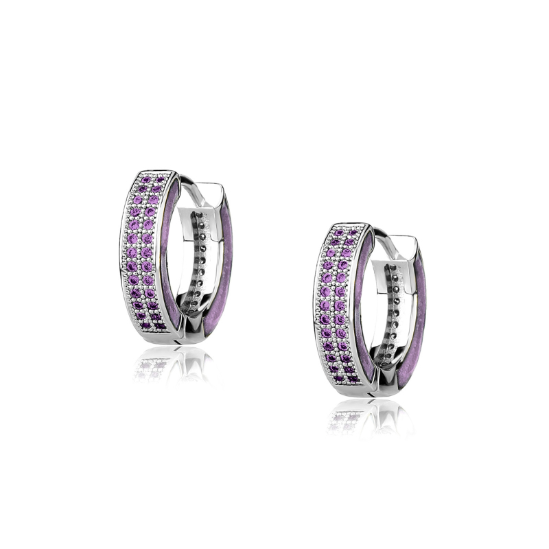 Naušnice s geometrijskim dizajnom, od bakra, unisex, proljeće 2023