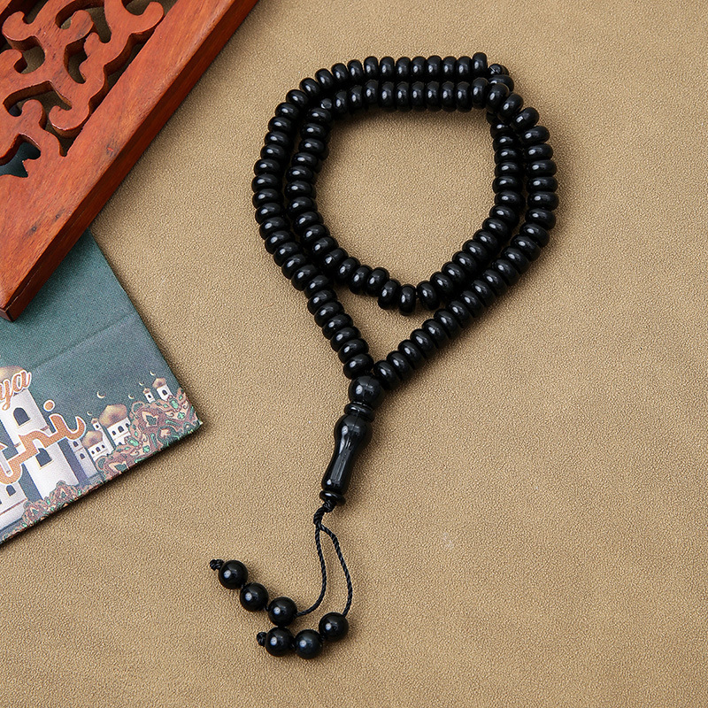 Tasbih molitveni biseri – 99 bisera, akril, klasični stil, Zima 2024