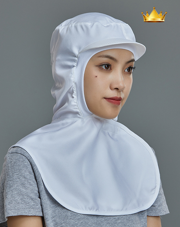 Unisex kepurė su snapeliu iš vilnos/felto, plokščiu viršumiu, tinkama maisto gamybai