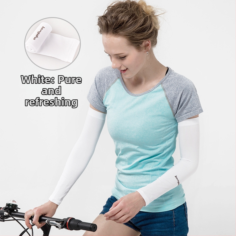 Langsha Ice Sleeve – unisex zaštitne rukave za sunce, najlón 90%, debljina 20–24 g, ljeto 2024