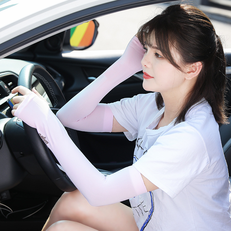 Langsha Ice Sleeve – unisex zaštitne rukave za sunce, najlón 90%, debljina 20–24 g, ljeto 2024