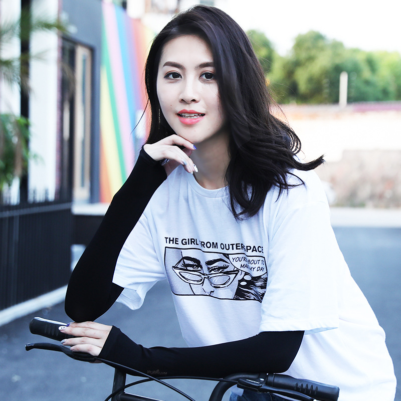 Langsha Ice Sleeve – unisex zaštitne rukave za sunce, najlón 90%, debljina 20–24 g, ljeto 2024