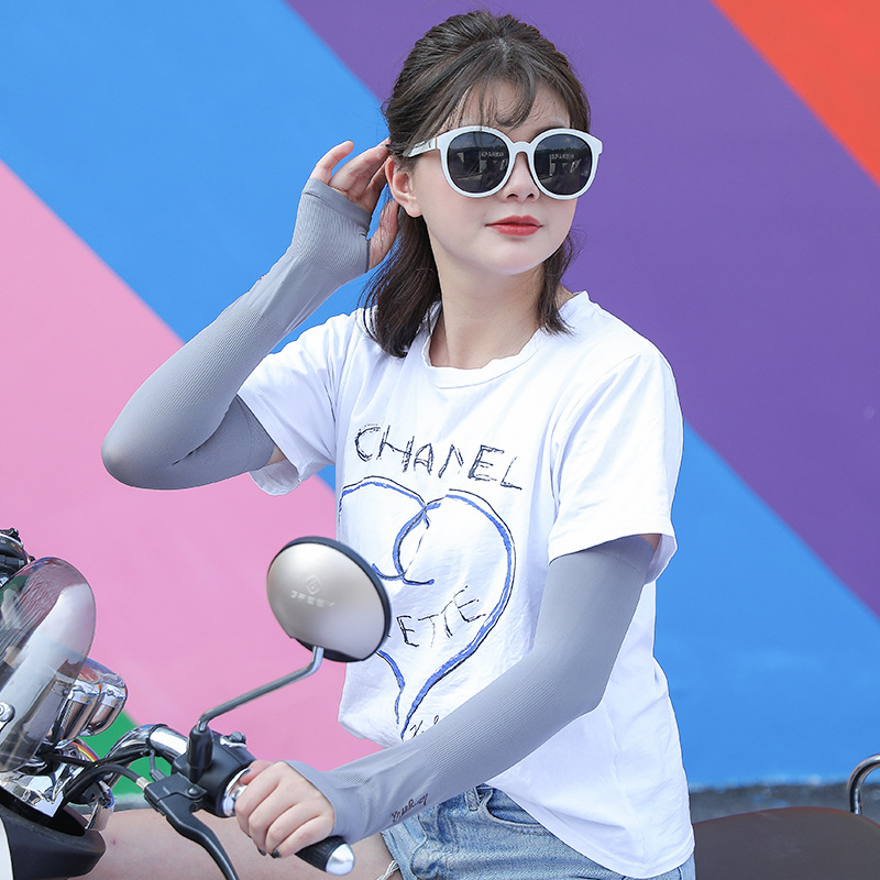 Langsha Ice Sleeve – unisex zaštitne rukave za sunce, najlón 90%, debljina 20–24 g, ljeto 2024