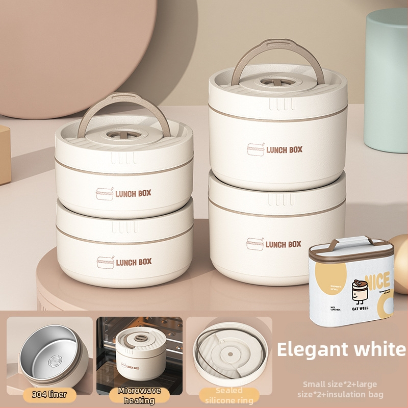 Roostevabast terasest lõunakarb, ümmargune, 1–2 L maht, mitmekihiline kaanega, isoleeritud ja mikrolaineohutu