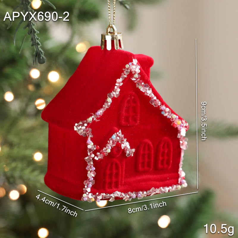 Henggang kulons – plastmasa – neparasta forma – Ziemassvētku stils – mūsdienīgs dizains