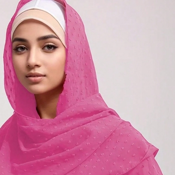 Dodatna oprema za šalove – šal od šifona, na skladištu, podrijetlo Zhejiang, pogodno za sva godišnja doba, prilagodljivo, izdanje zima 2025