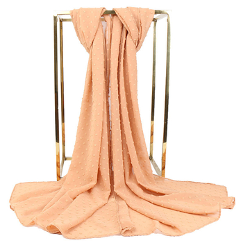 Dodatna oprema za šalove – šal od šifona, na skladištu, podrijetlo Zhejiang, pogodno za sva godišnja doba, prilagodljivo, izdanje zima 2025