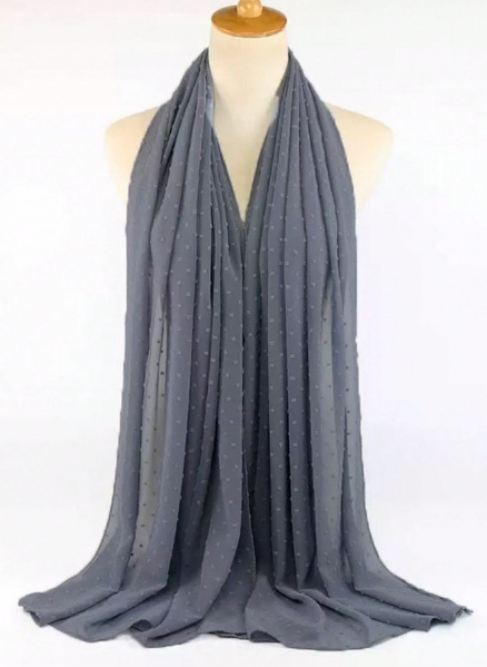 Dodatna oprema za šalove – šal od šifona, na skladištu, podrijetlo Zhejiang, pogodno za sva godišnja doba, prilagodljivo, izdanje zima 2025