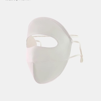 Mască facială de protecție solară cu acoperire totală UPF50+, din nylon ice-silk, respirabilă