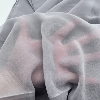 Šal od bisernog šifona, jednobojan, za ljeto, izdanje jeseni 2025